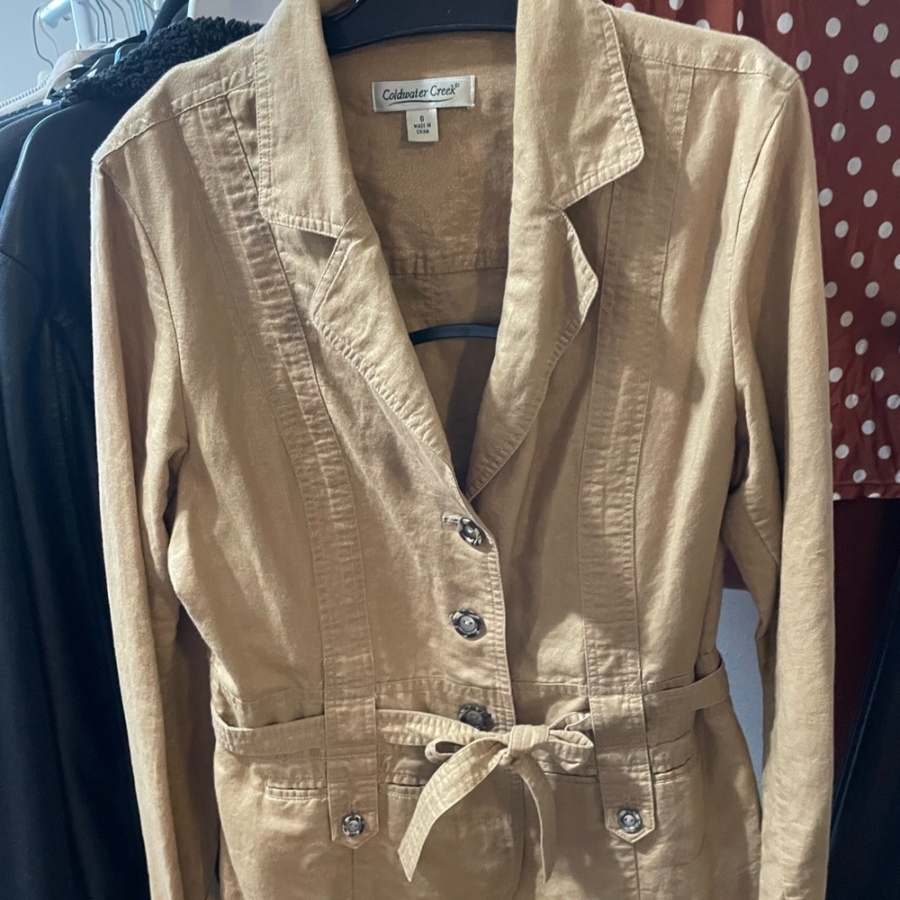 Coldwater Creek Tan Women's Jacket